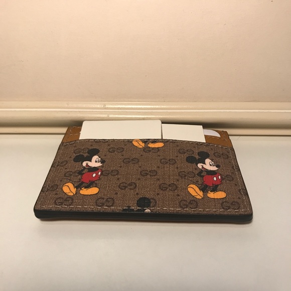 BRAND NEW Gucci Disney Mickey Cardholder Case - Picture 5 of 7